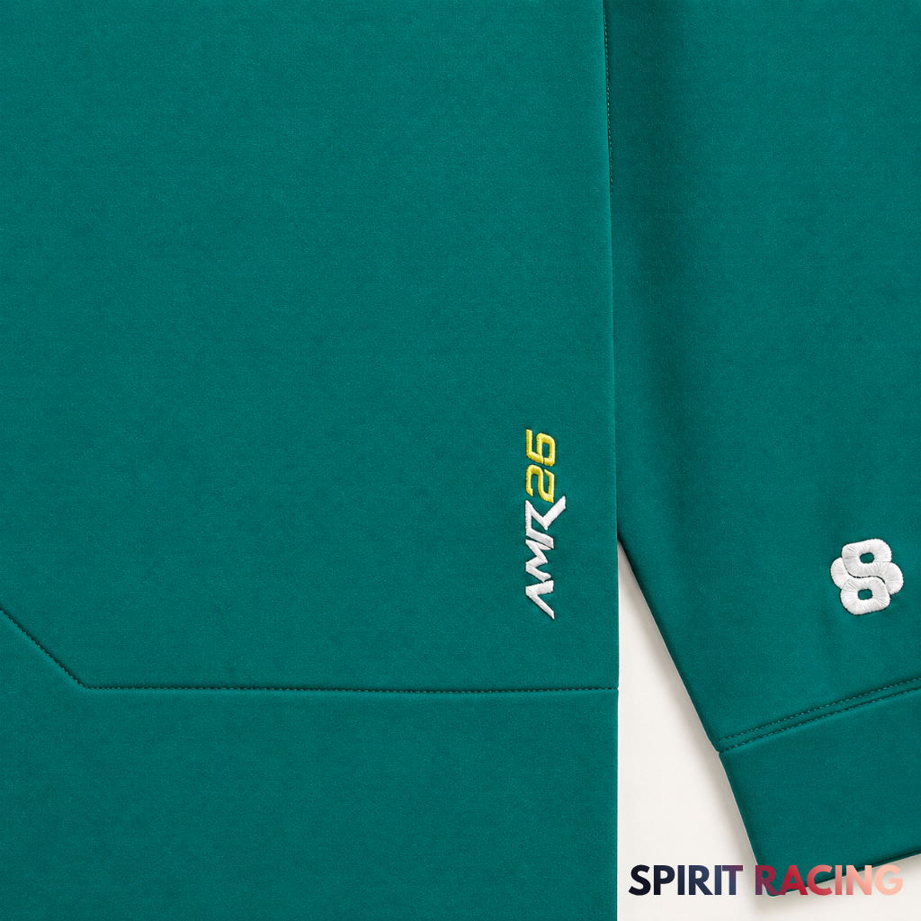 Chamarra Aston Martin Aramco Fórmula 1 Team 2026 Green/White