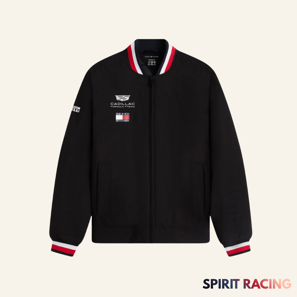 Chamarra Cadillac Fórmula 1 Team x Tommy Hilfiger 2026 Black