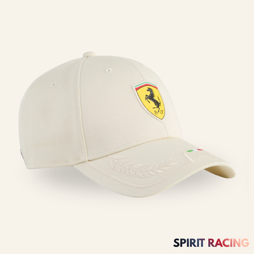 Gorra Scuderia Ferrari - Edición Italiana 2026 White