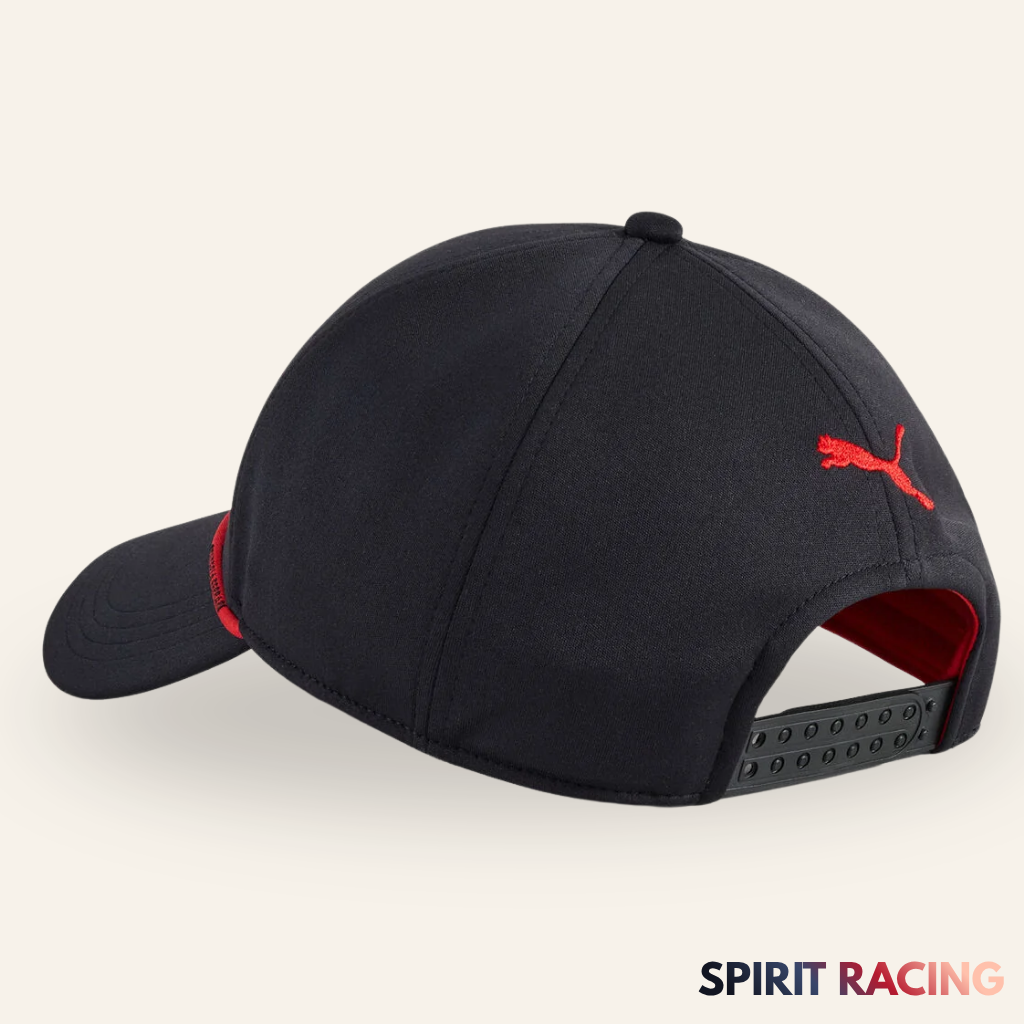 Gorra Scuderia Ferrari Clásica 2026 Black/Red