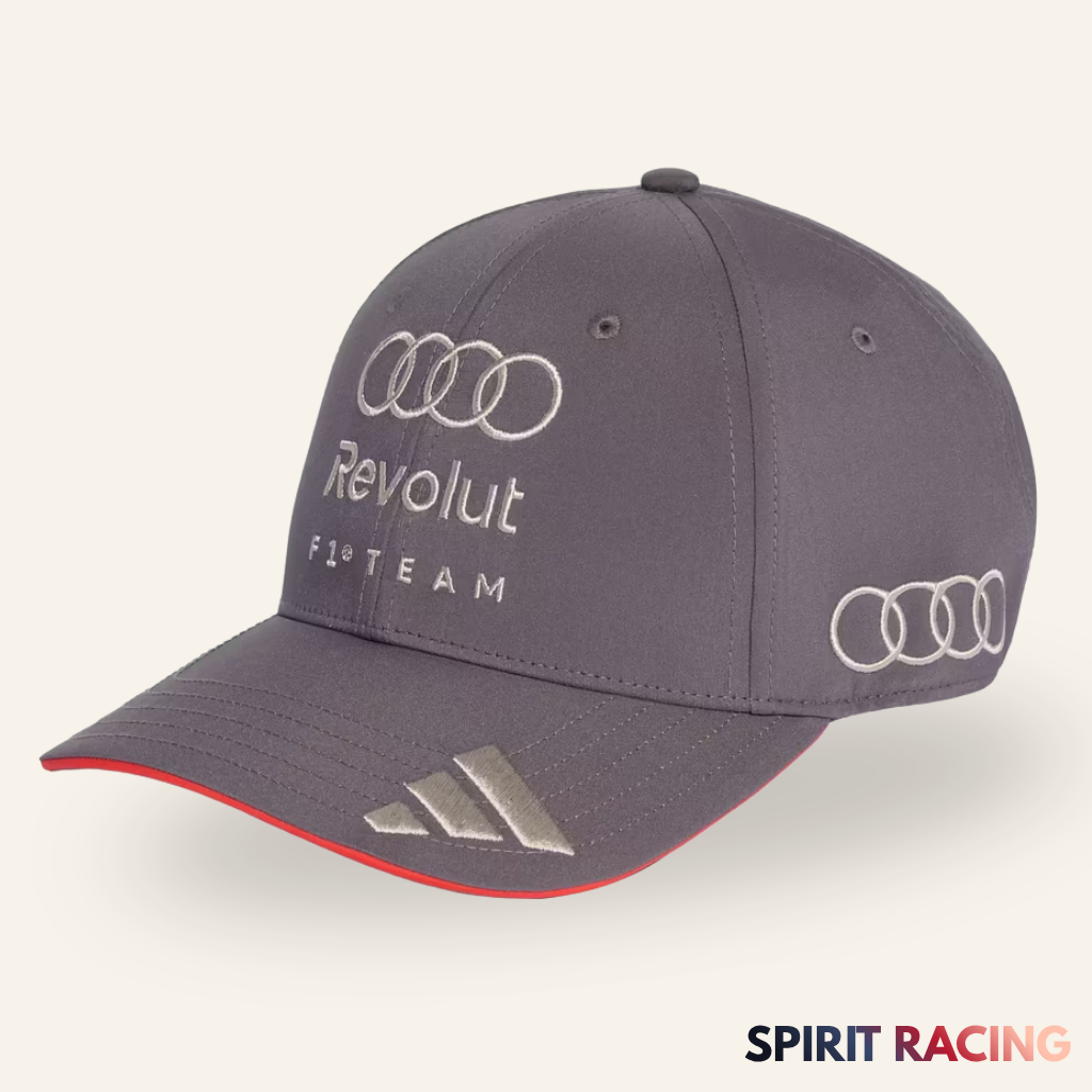 Gorra Audi Revolut Fórmula 1 Team 2026  Grey/Red