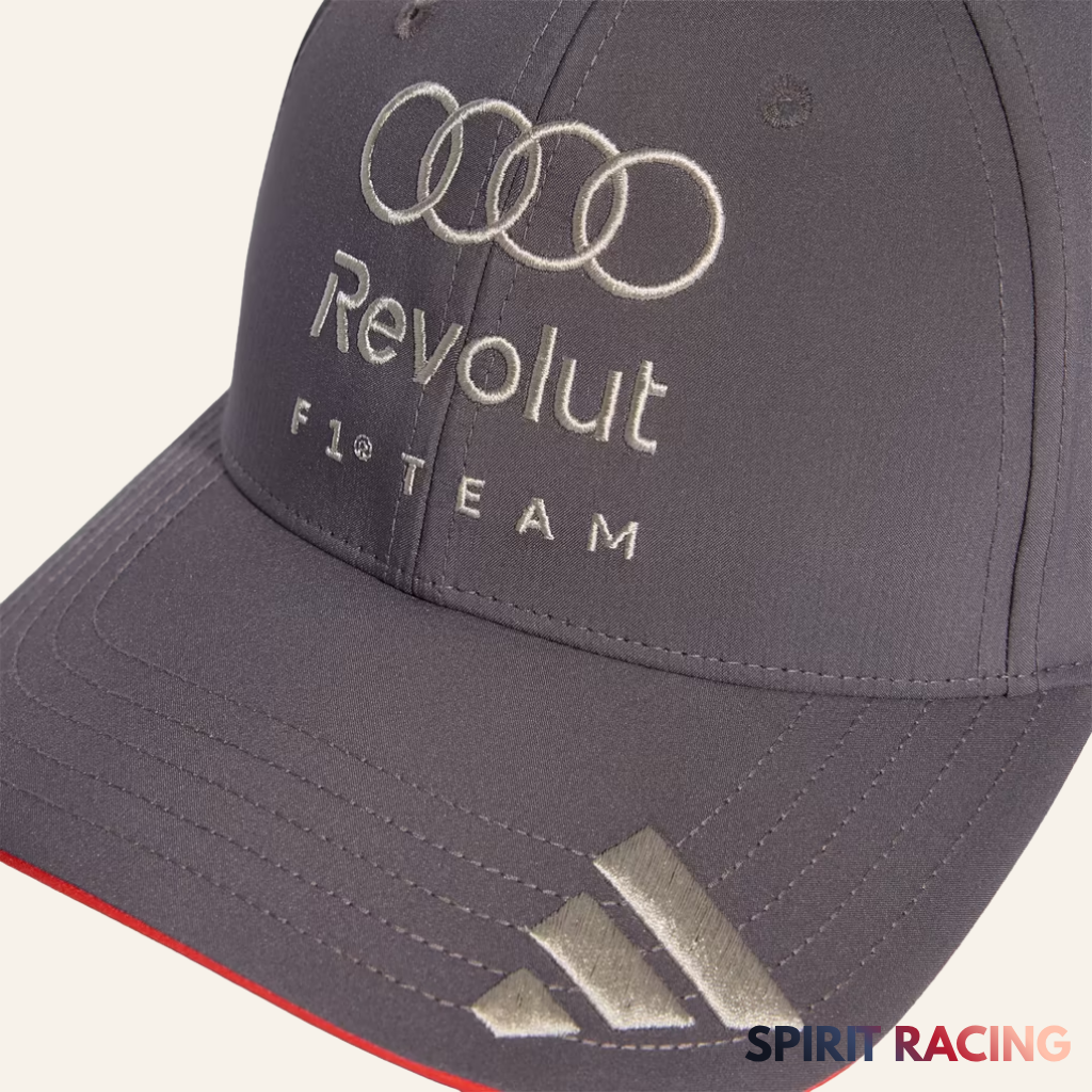 Gorra Audi Revolut Fórmula 1 Team 2026  Grey/Red