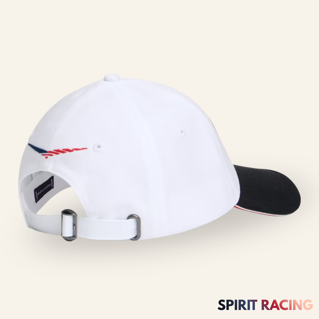 Gorra Cadillac Emblema Fórmula 1 Team x Tommy Hilfiger 2026 White/Black