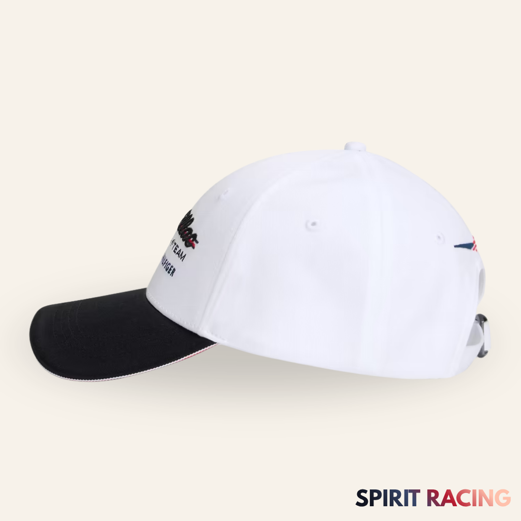 Gorra Cadillac Emblema Fórmula 1 Team x Tommy Hilfiger 2026 White/Black