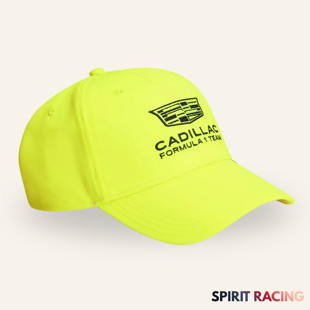 Gorra Cadillac Fórmula 1 Team 2026 Neón Yellow