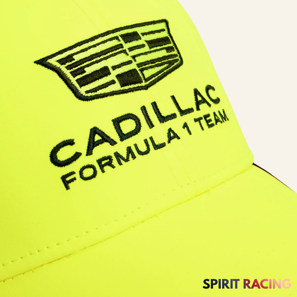Gorra Cadillac Fórmula 1 Team 2026 Neón Yellow